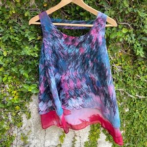 Multicolor Sleeveless Tank Top